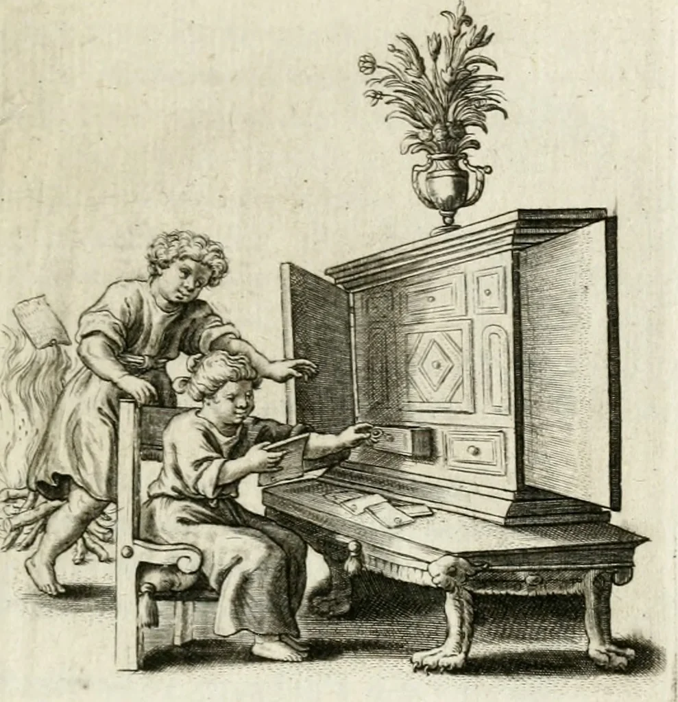 An illustration from Zinne-beelden der liefde, met puntdigten, 1732, leaf 370