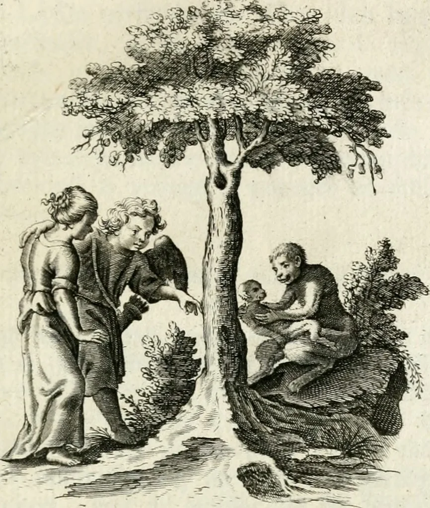 An illustration from Zinne-beelden der liefde, met puntdigten en aanteekeningen, 1732, leaf 170