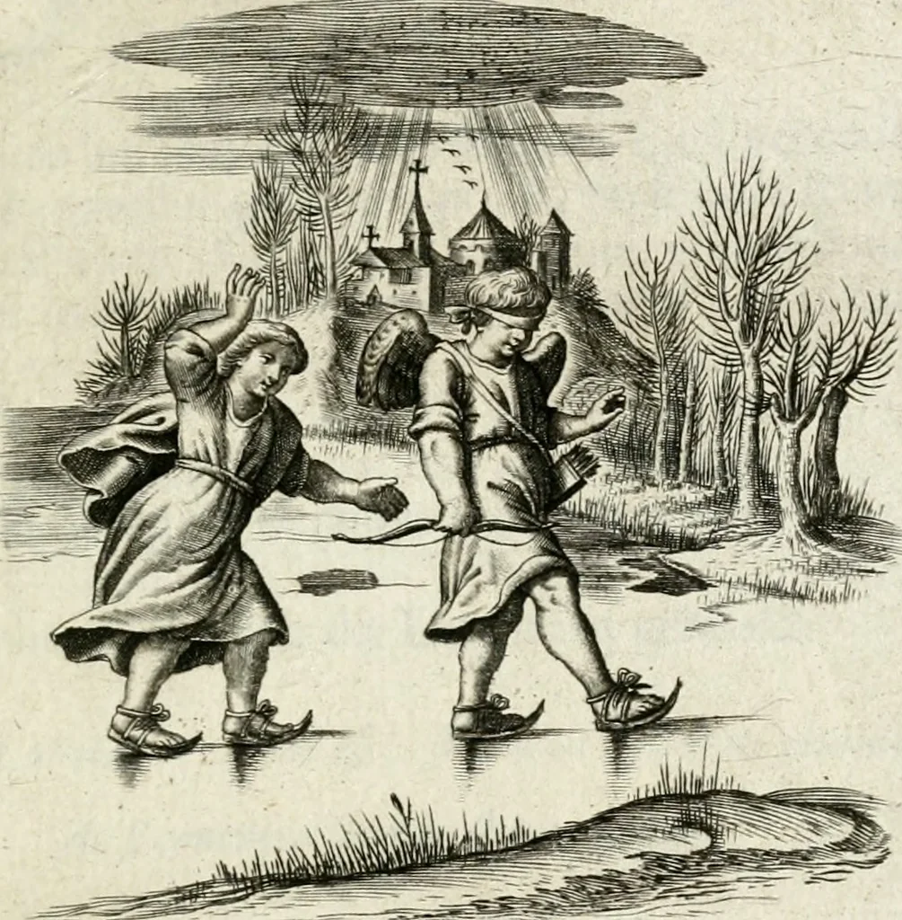 An illustration from Zinne-beelden der liefde, met puntdigten en aanteekeningen, 1732, leaf 192