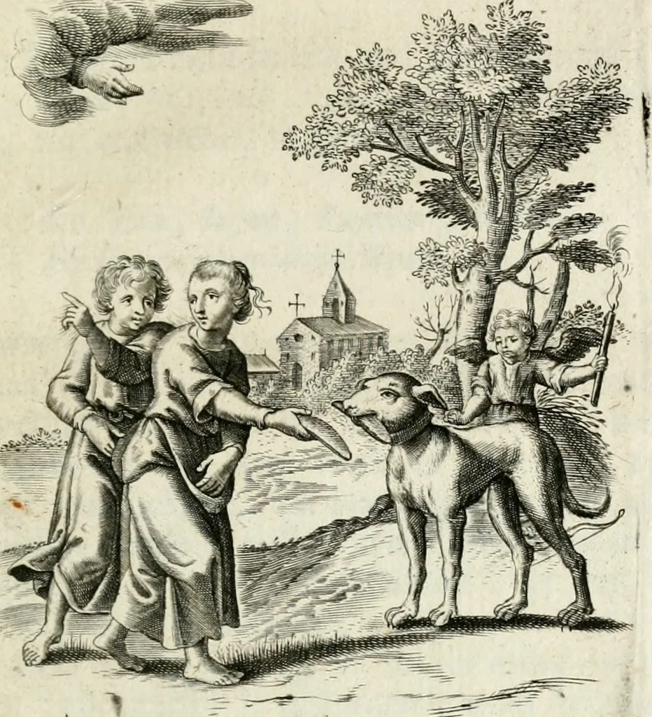 An illustration from Zinne-beelden der liefde, met puntdigten en aanteekeningen, 1732, leaf 282