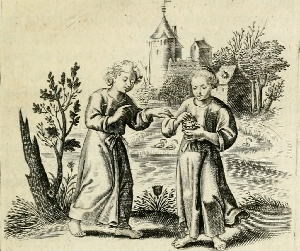 An illustration from Zinne-beelden der liefde, met puntdigten en aanteekeningen, 1732, leaf 322