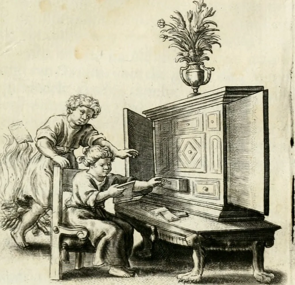 An illustration from Zinne-beelden der liefde, met puntdigten en aanteekeningen, 1732, leaf 368