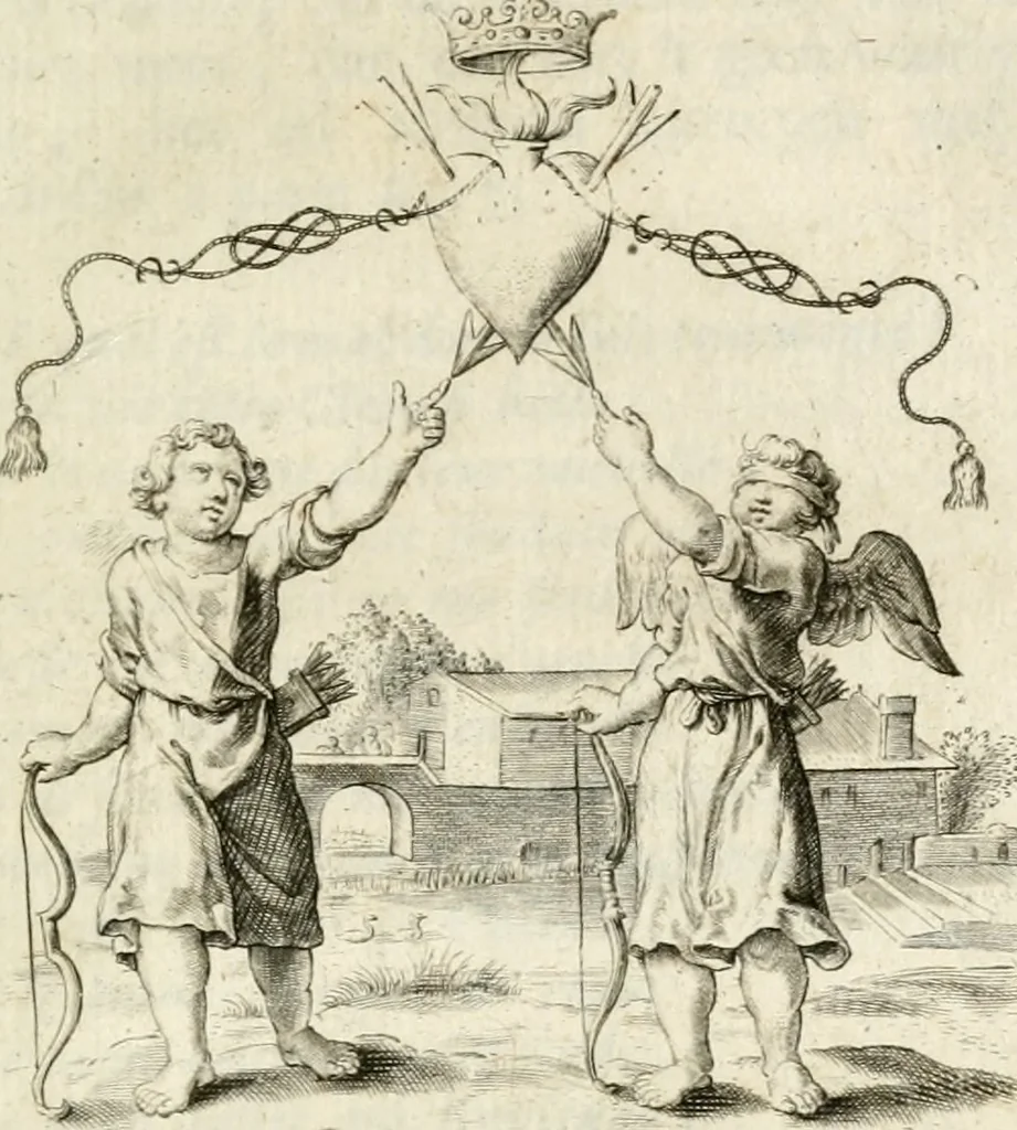 An illustration from Zinne-beelden der liefde, met puntdigten en aanteekeningen, 1732, leaf 76