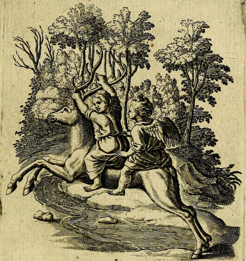 An illustration from Zinne-beelden der liefde, met puntdigten, 1732, leaf 118