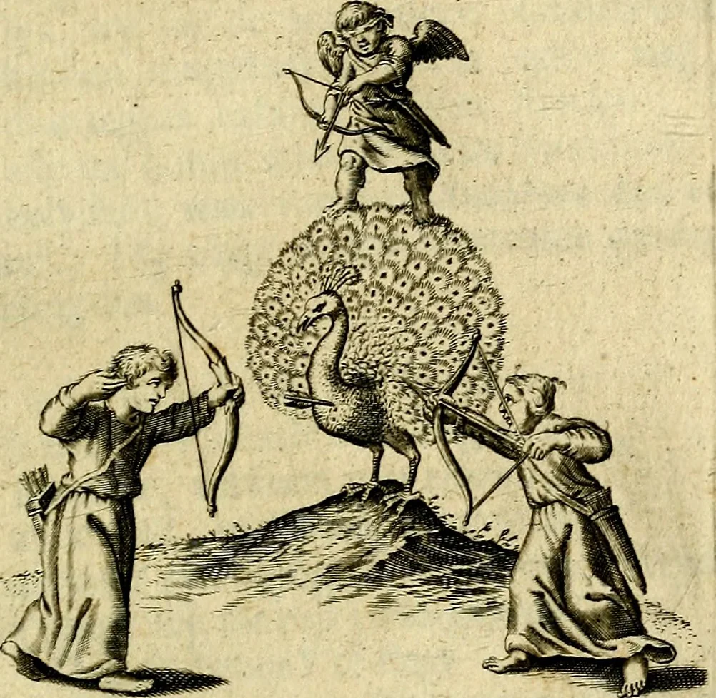 An illustration from Zinne-beelden der liefde, met puntdigten, 1732, leaf 124
