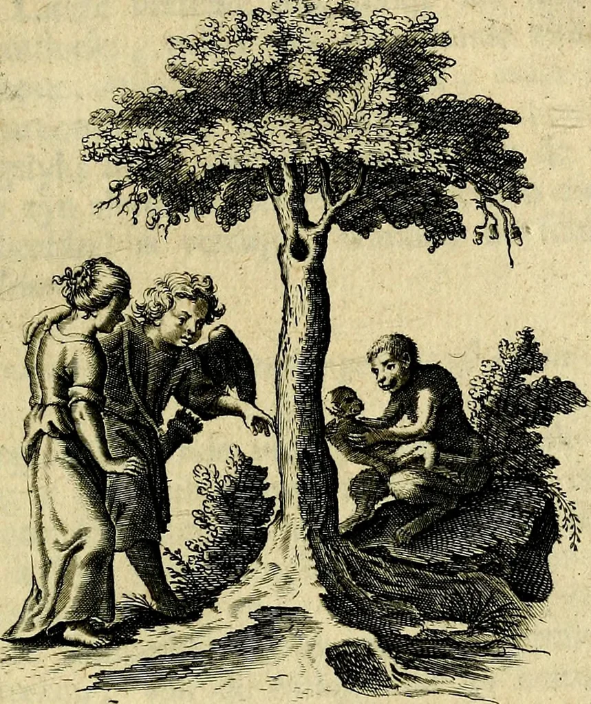 An illustration from Zinne-beelden der liefde, met puntdigten, 1732, leaf 170
