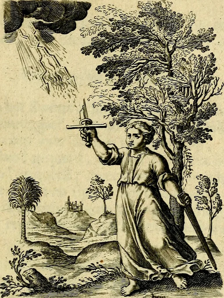 An illustration from Zinne-beelden der liefde, met puntdigten, 1732, leaf 200