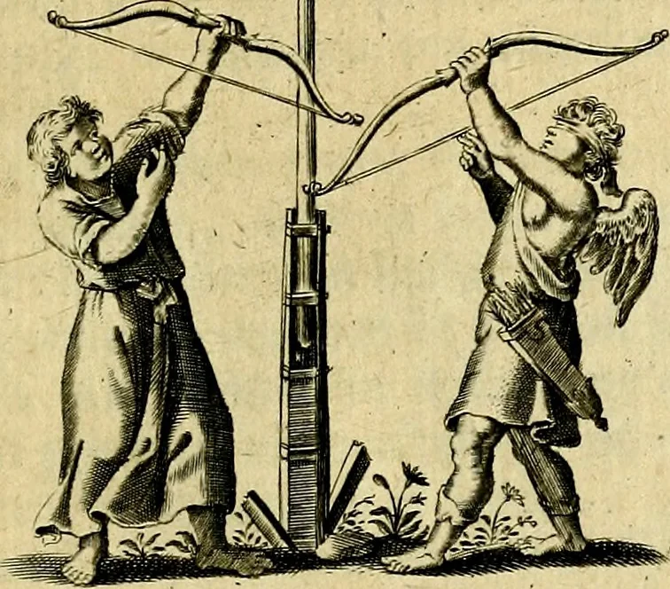 An illustration from Zinne-beelden der liefde, met puntdigten, 1732, leaf 290