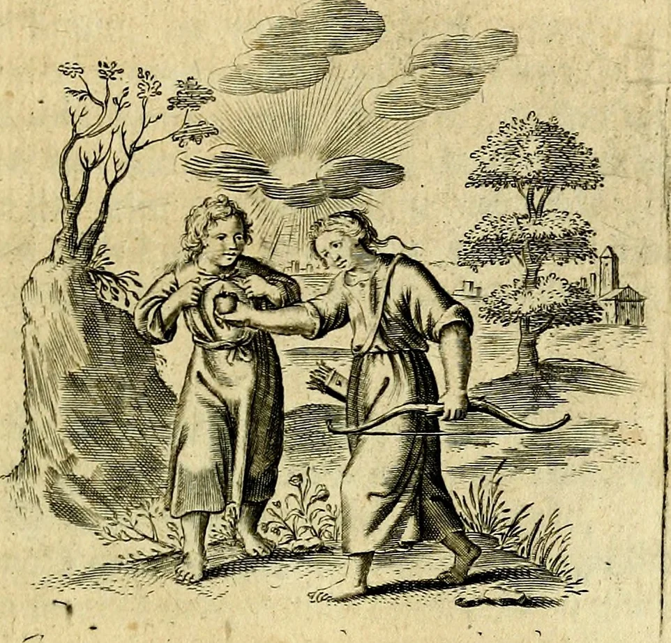 An illustration from Zinne-beelden der liefde, met puntdigten, 1732, leaf 310