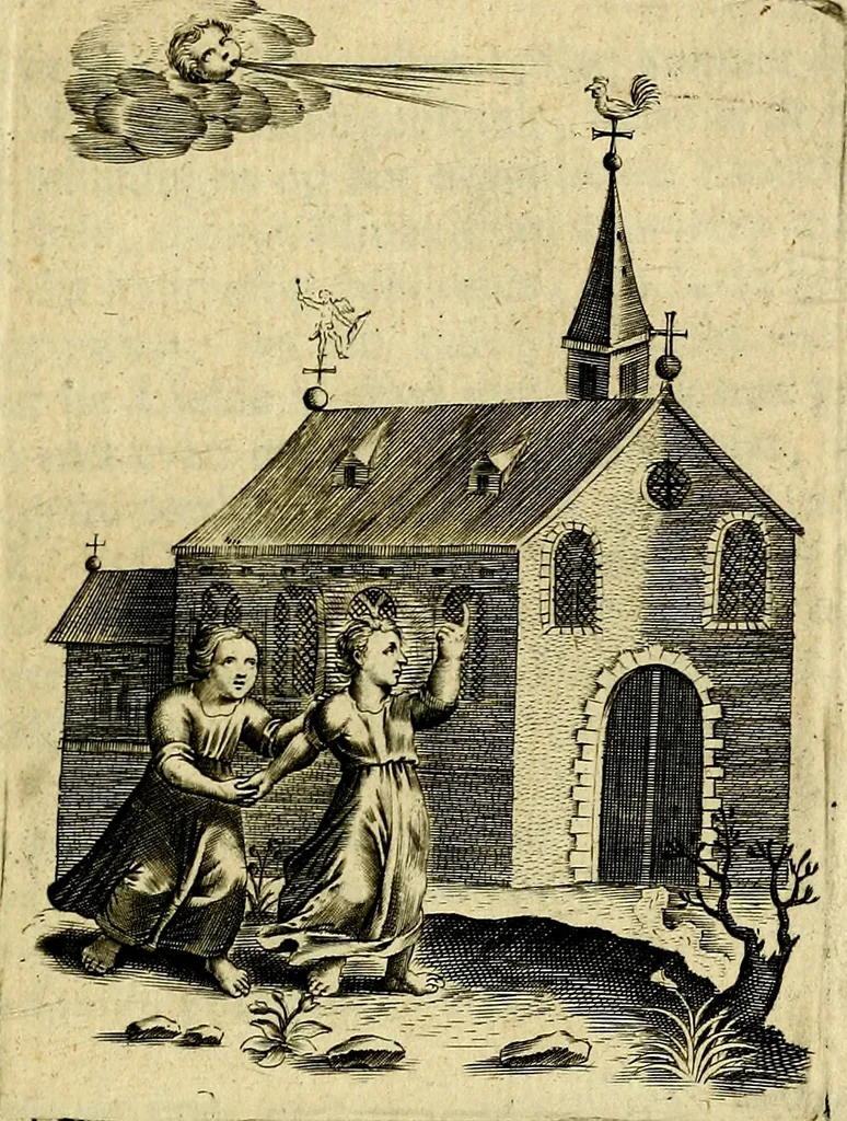 An illustration from Zinne-beelden der liefde, met puntdigten, 1732, leaf 326