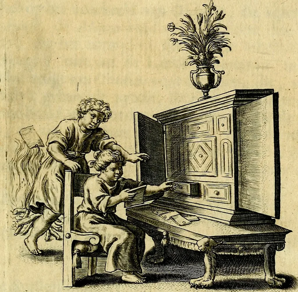 An illustration from Zinne-beelden der liefde, met puntdigten, 1732, leaf 368