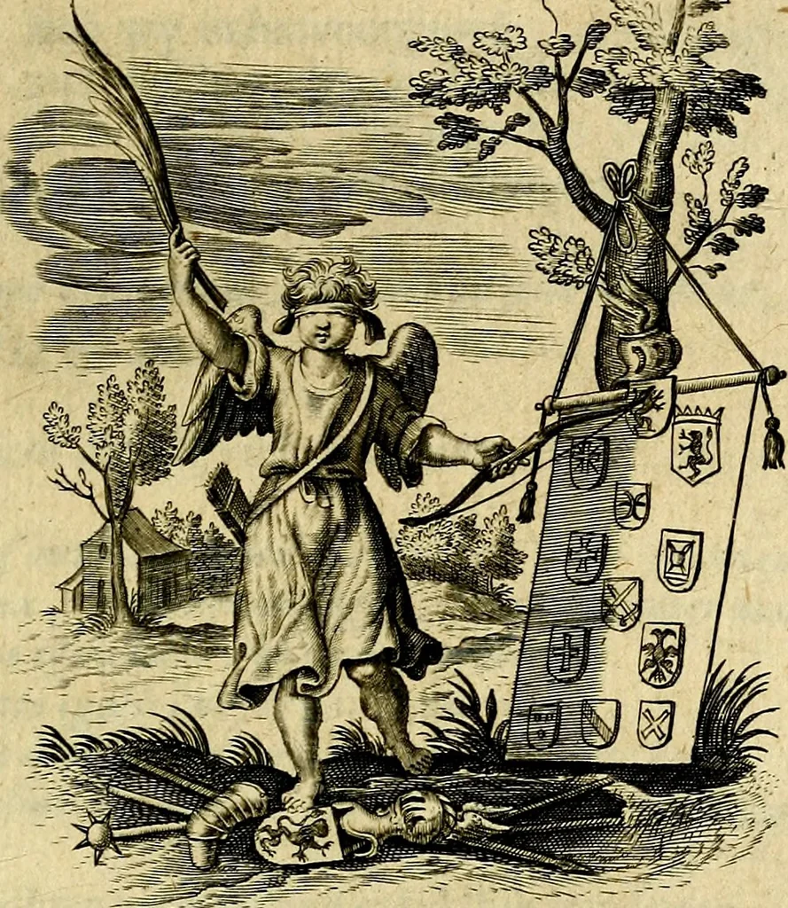 An illustration from Zinne-beelden der liefde, met puntdigten, 1732, leaf 94