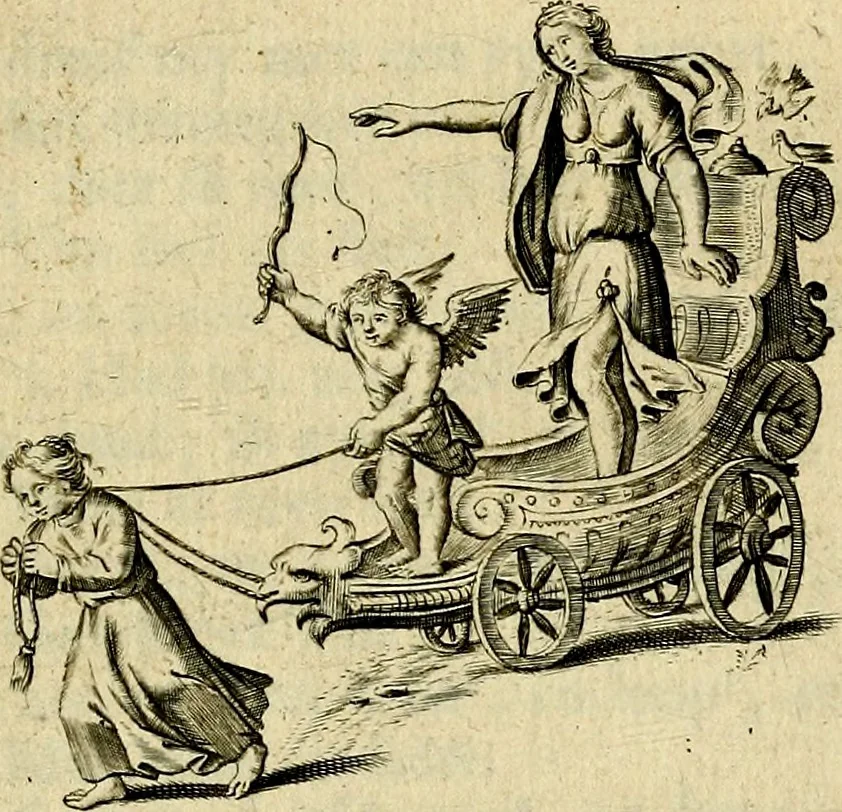 An illustration from Zinne-beelden der liefde, met puntdigten en aanteekeningen, 1703, leaf 138