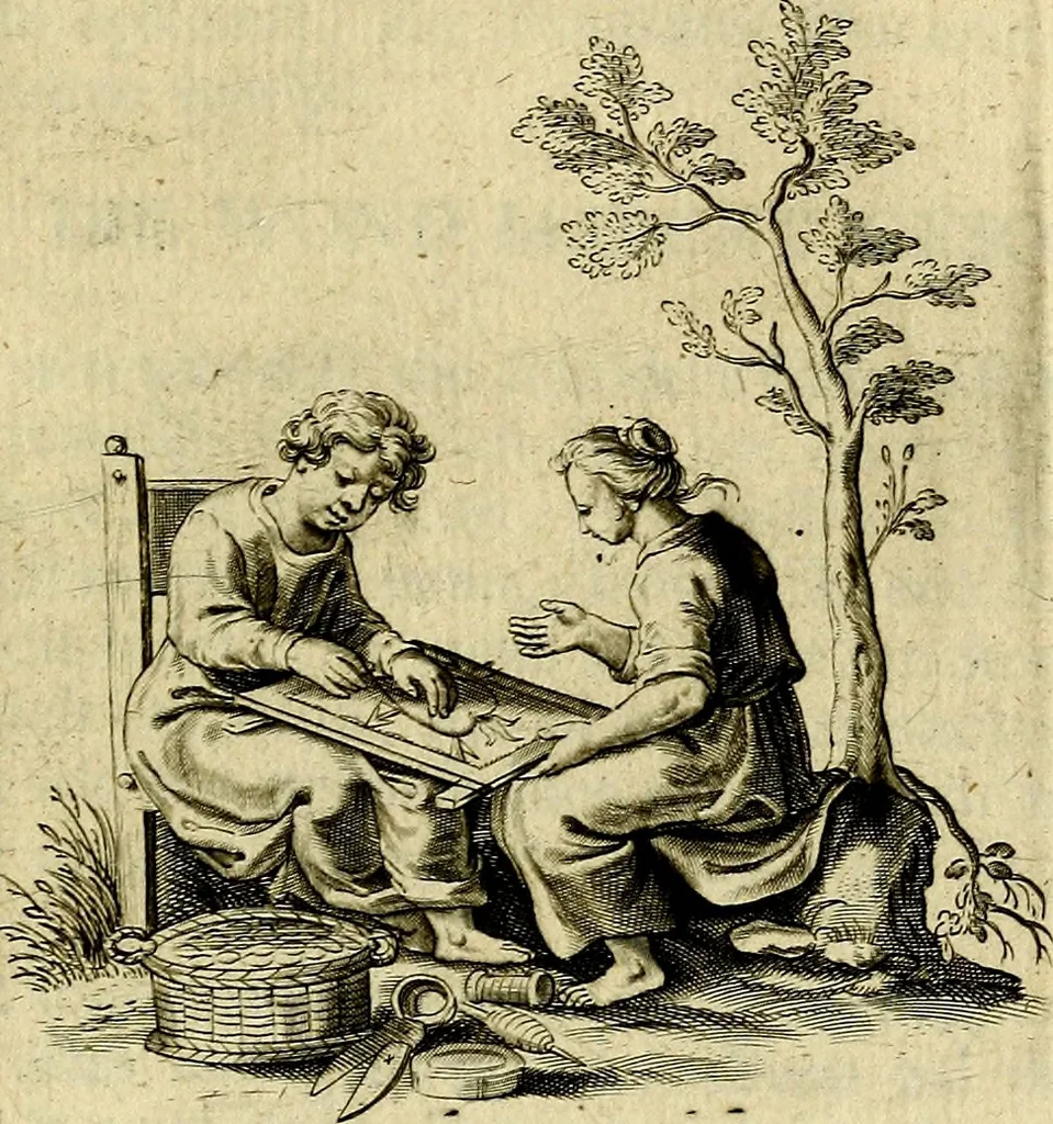 An illustration from Zinne-beelden der liefde, met puntdigten en aanteekeningen, 1703, leaf 170
