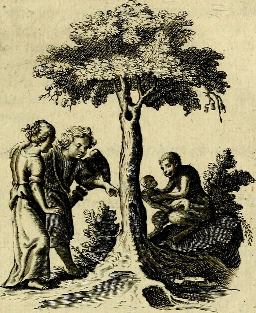An illustration from Zinne-beelden der liefde, met puntdigten en aanteekeningen, 1703, leaf 174