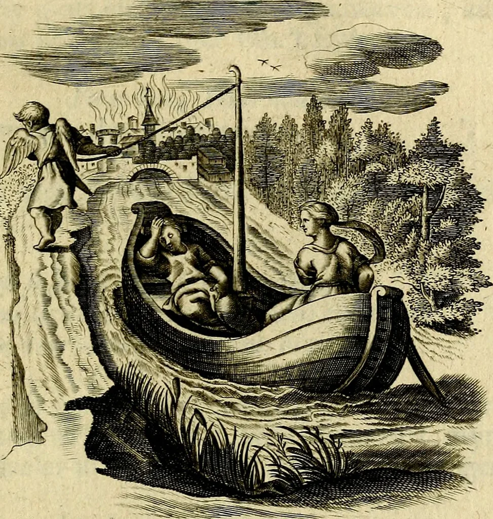 An illustration from Zinne-beelden der liefde, met puntdigten en aanteekeningen, 1703, leaf 178