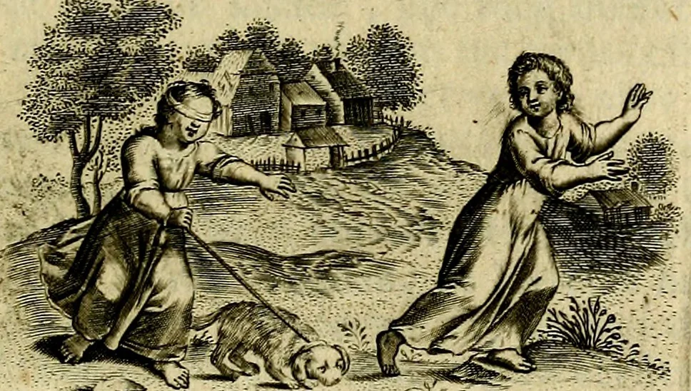 An illustration from Zinne-beelden der liefde, met puntdigten en aanteekeningen, 1703, leaf 210