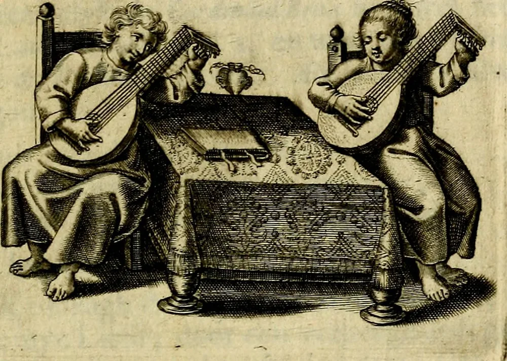 An illustration from Zinne-beelden der liefde, met puntdigten en aanteekeningen, 1703, leaf 318