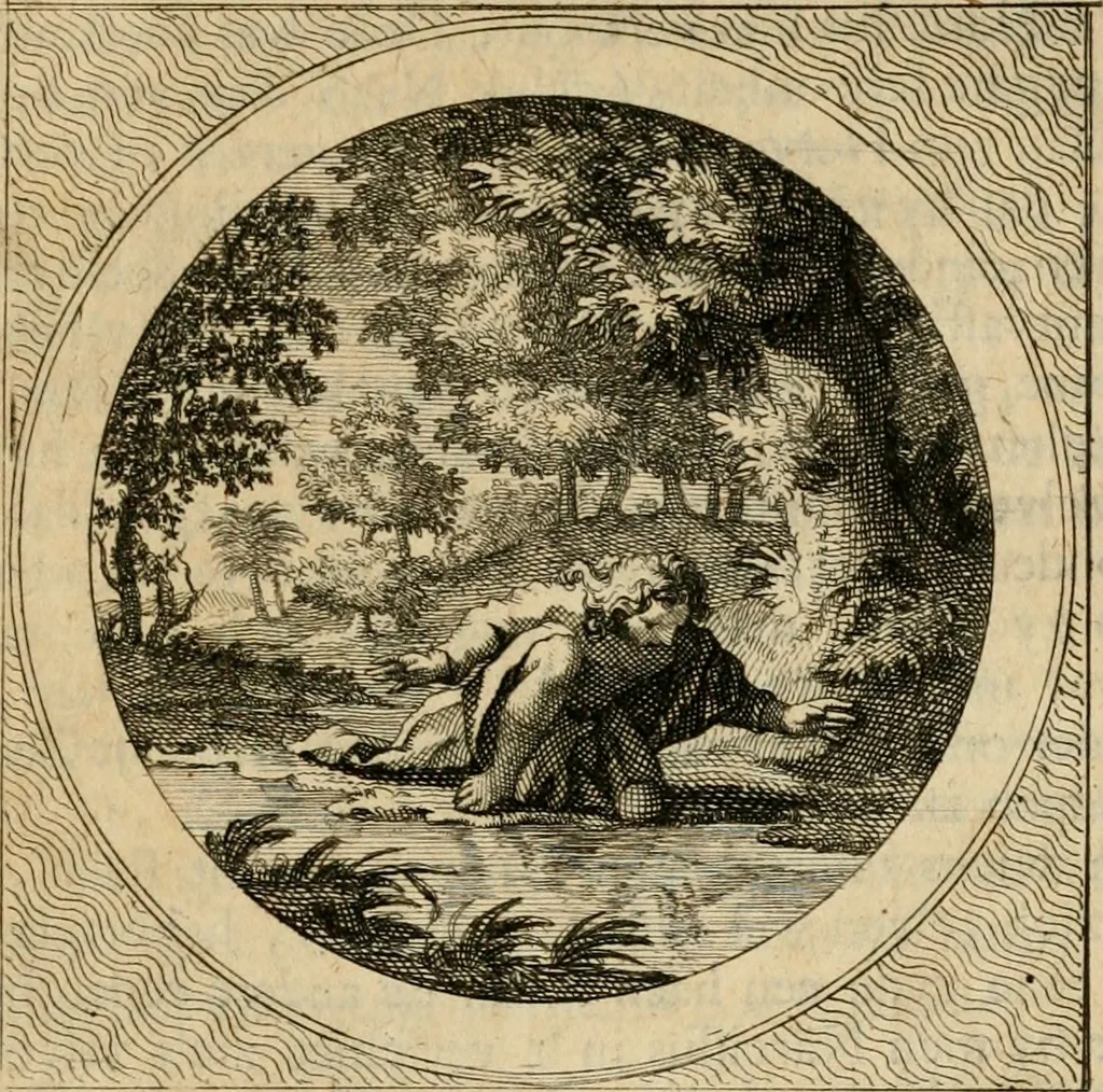 An illustration from Stichtelyke zinnebeelden gepast op deugden en ondeugden in LVII tafereeellen vertoont, 1723, leaf 178