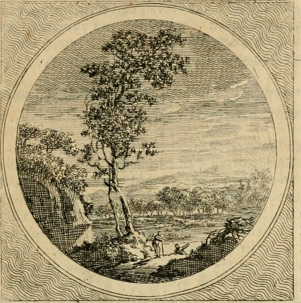 An illustration from Stichtelyke zinnebeelden gepast op deugden en ondeugden in LVII tafereeellen vertoont, 1723, leaf 262