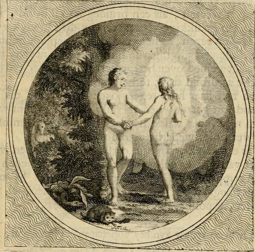 An illustration from Stichtelyke zinnebeelden gepast op deugden en ondeugden in LVII tafereeellen vertoont, 1723, leaf 36