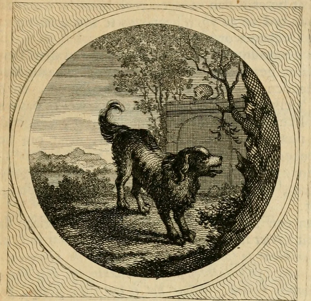 An illustration from Stichtelyke zinnebeelden gepast op deugden en ondeugden in LVII tafereeellen vertoont, 1723, leaf 56