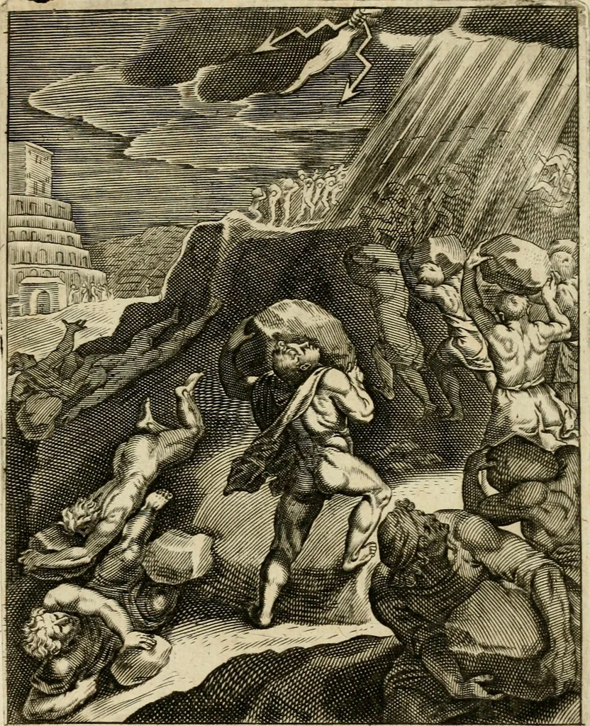An illustration from Zinnebeelden, getrokken uit Horatius Flaccus, 1683, leaf 178