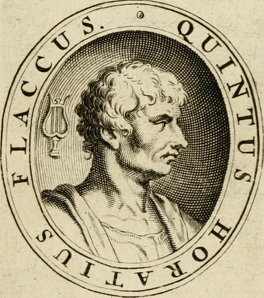 An illustration from Zinnebeelden, getrokken uit Horatius Flaccus, 1683, leaf 4