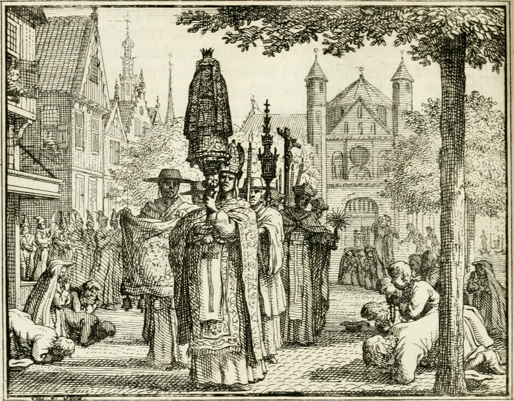 An illustration from Leerzaame zinnebeelden, 1757, leaf 133