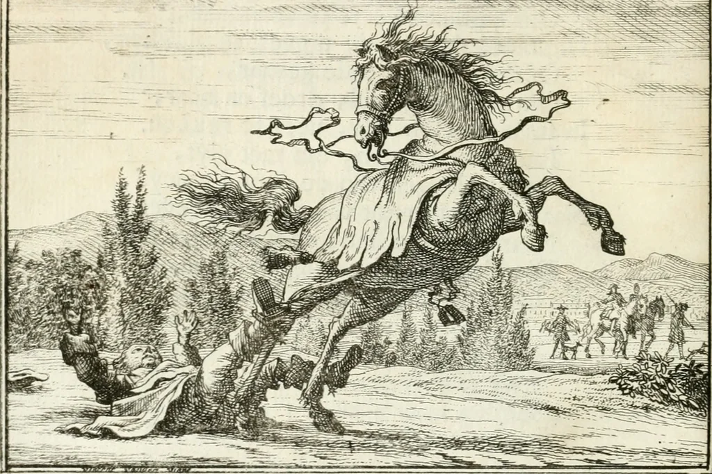 An illustration from Leerzaame zinnebeelden, 1757, leaf 137