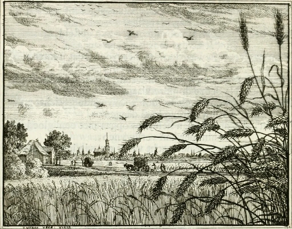 An illustration from Leerzaame zinnebeelden, 1757, leaf 207