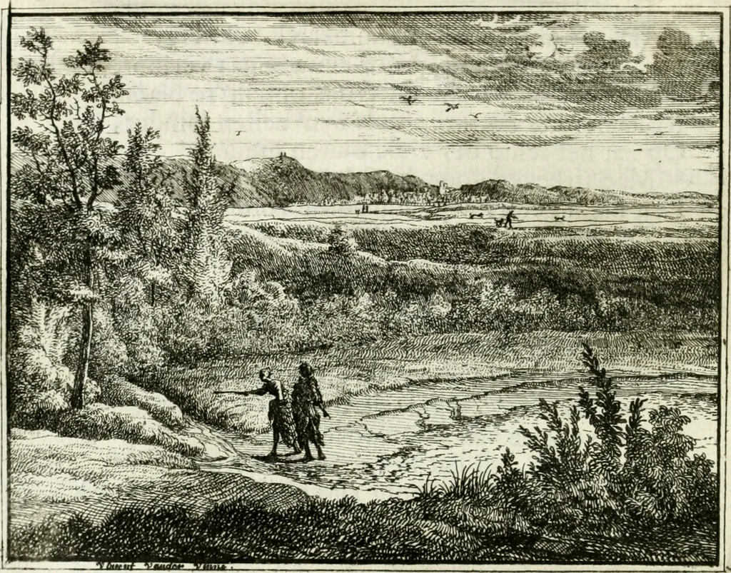 An illustration from Leerzaame zinnebeelden, 1757, leaf 219