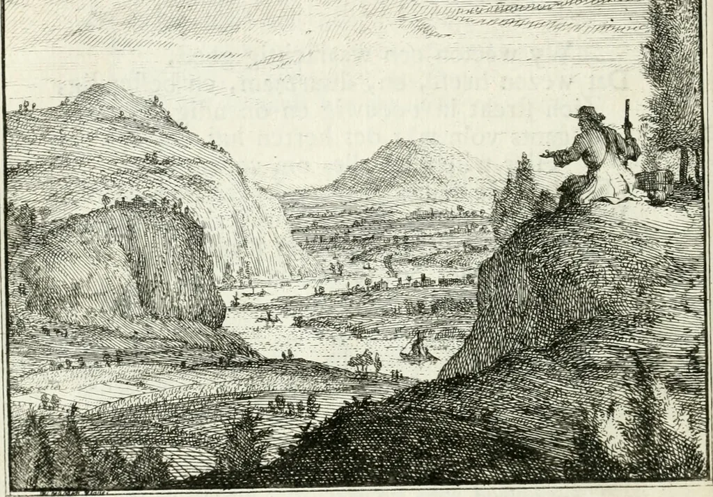 An illustration from Leerzaame zinnebeelden, 1757, leaf 29