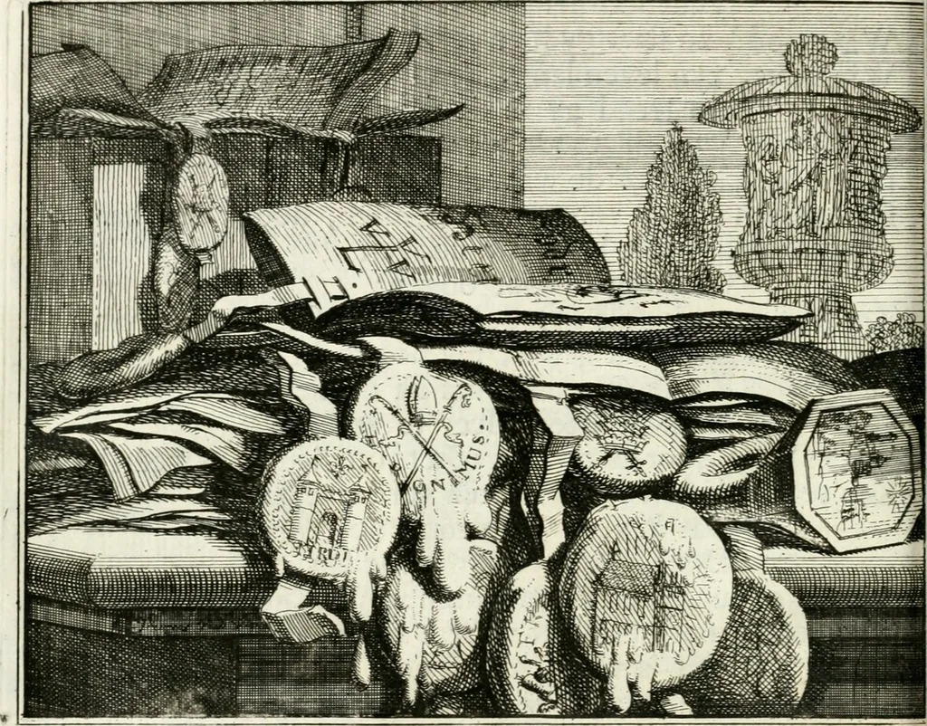 An illustration from Leerzaame zinnebeelden, 1757, leaf 49
