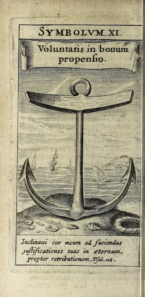 An illustration from Zodiacus Christianus locupletatus, seu, Signa XII. divinae praedestinationis : totidem symbolis explicata, 1634, leaf 124