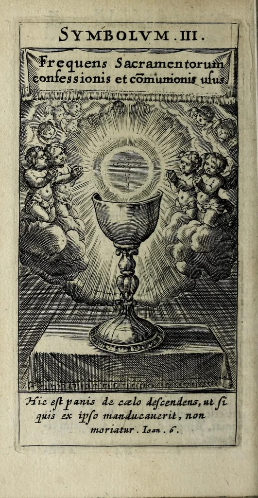 An illustration from Zodiacus Christianus locupletatus, seu, Signa XII. divinae praedestinationis totidem symbolis explicata, 1632, leaf 32