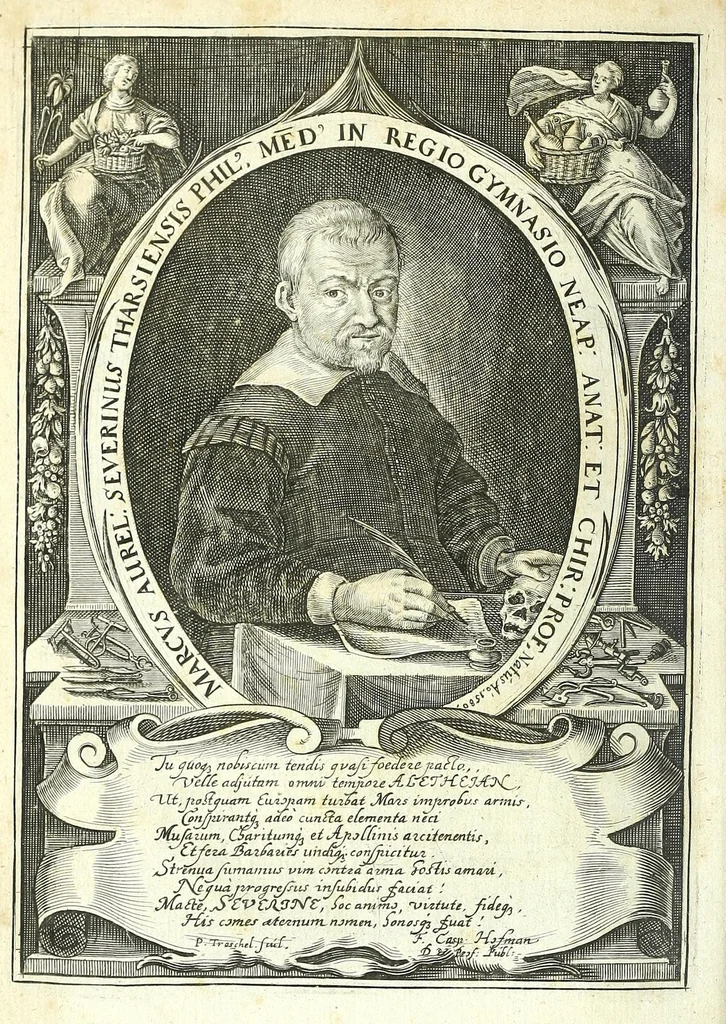 An illustration from Zootomia democritaea: id est, Anatome generalis totius animantium opificii :, 1645, leaf 14