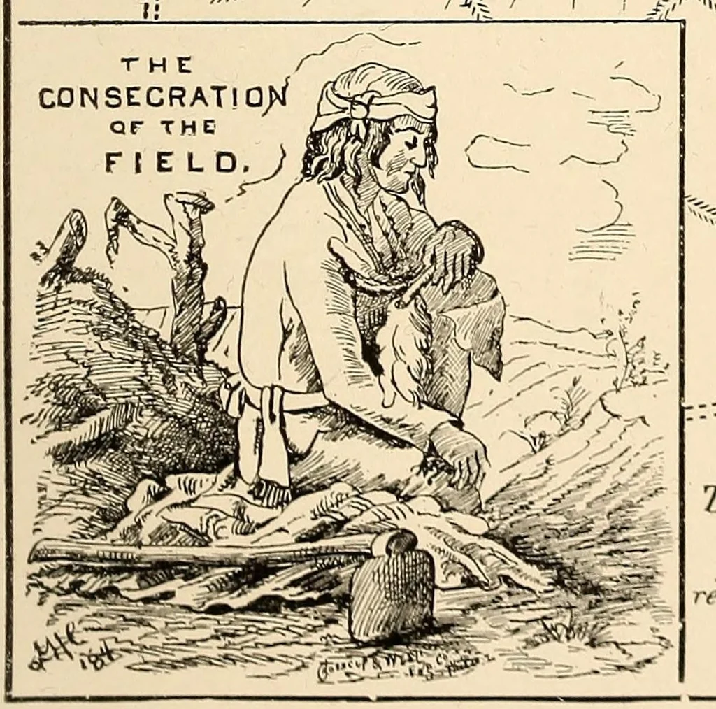 An illustration from Zuñi breadstuff, 1920, leaf 167