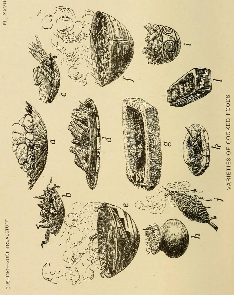 An illustration from Zuñi breadstuff, 1920, leaf 614