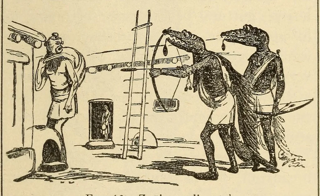 An illustration from Zuñi breadstuff, 1920, leaf 683
