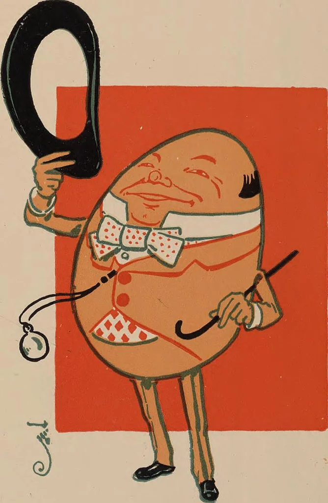 An illustration from Denslow's Mother Goose : being the old familiar rhymes and jingles of Mother Goose, 1901, leaf 13