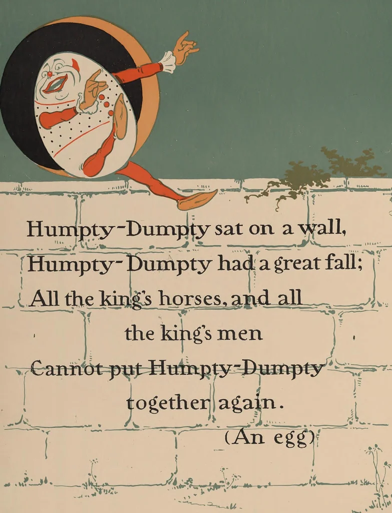 An illustration from Denslow's Mother Goose : being the old familiar rhymes and jingles of Mother Goose, 1901, leaf 14