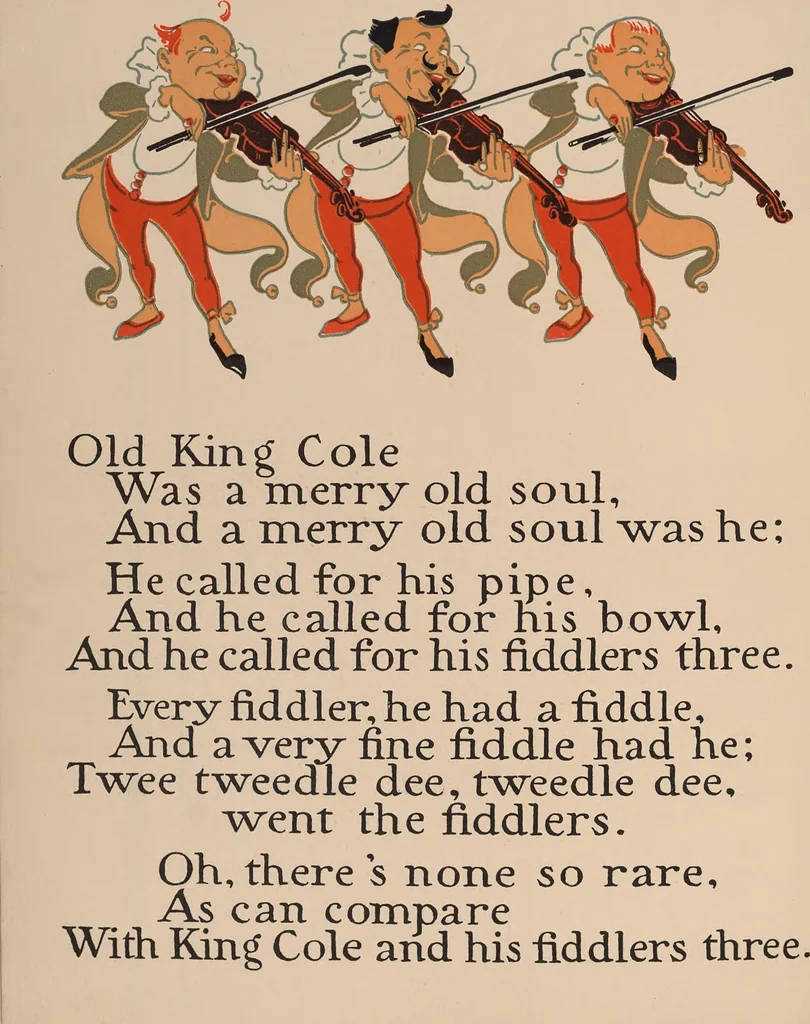 An illustration from Denslow's Mother Goose : being the old familiar rhymes and jingles of Mother Goose, 1901, leaf 22