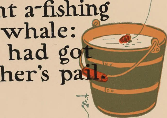An illustration from Denslow's Mother Goose : being the old familiar rhymes and jingles of Mother Goose, 1901, leaf 64