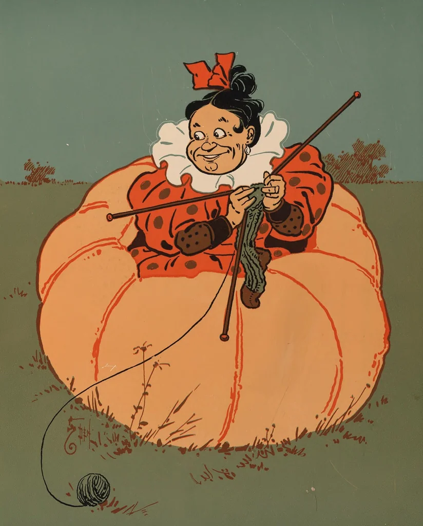 An illustration from Denslow's Mother Goose : being the old familiar rhymes and jingles of Mother Goose, 1901, leaf 79