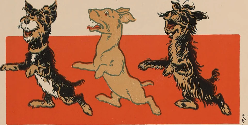An illustration from Denslow's Mother Goose : being the old familiar rhymes and jingles of Mother Goose, 1901, leaf 88