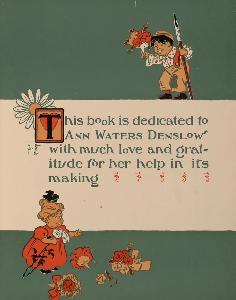 An illustration from Denslow's Mother Goose : being the old familiar rhymes and jingles of Mother Goose, 1901, leaf 9