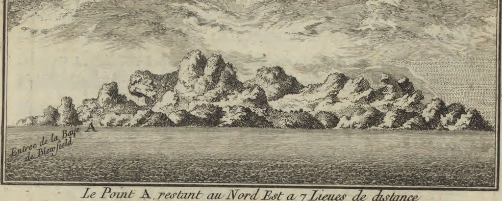 An illustration from Description geographique des isles Antilles possédées par les anglois, 1758, leaf 26