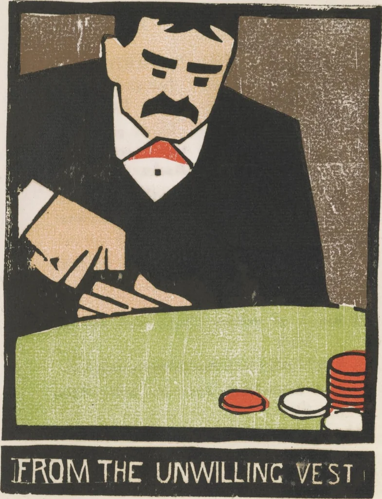 An illustration from Poker Rubaiyat,, 1903, leaf 24