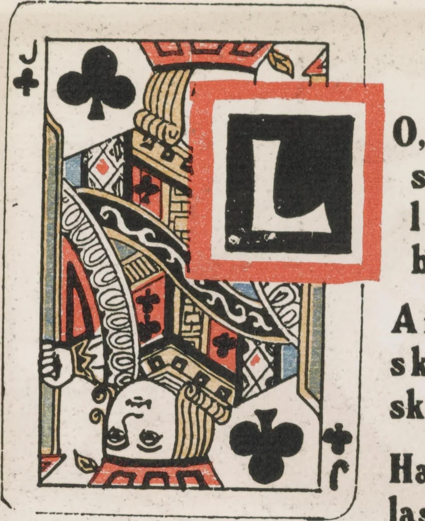 An illustration from Poker Rubaiyat,, 1903, leaf 25